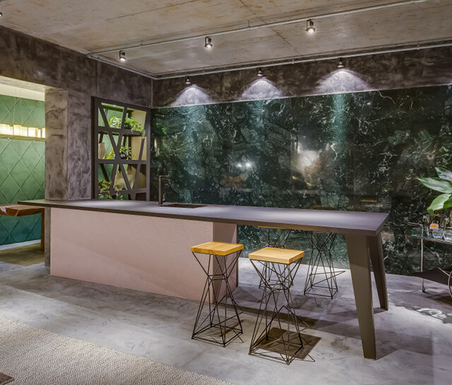 Dekton, superficies de cuarzo para recubrimiento de paredes y pavimentación de suelos