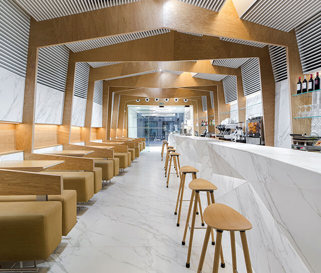 Neolith, material utilizado en encimeras de cocinas, recubrimientos de paredes y pavimento